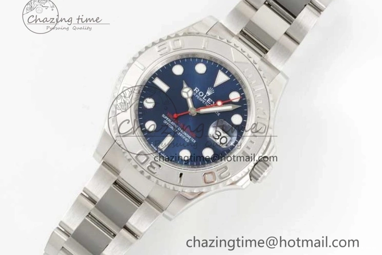 1:1 GSF A2836 SS Yacht-Master Best Bracelet on 126622 Edition Blue Dial 0514